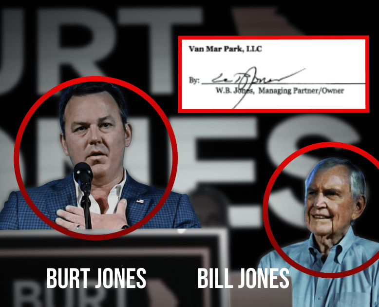 Corrupt Burt Jones - The Best Interest Is Self-Interest Image